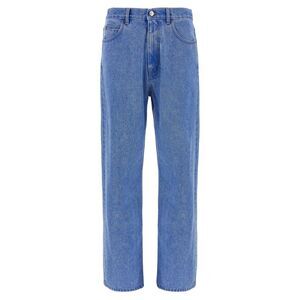 Marni Men's Bleached Coated Jeans
